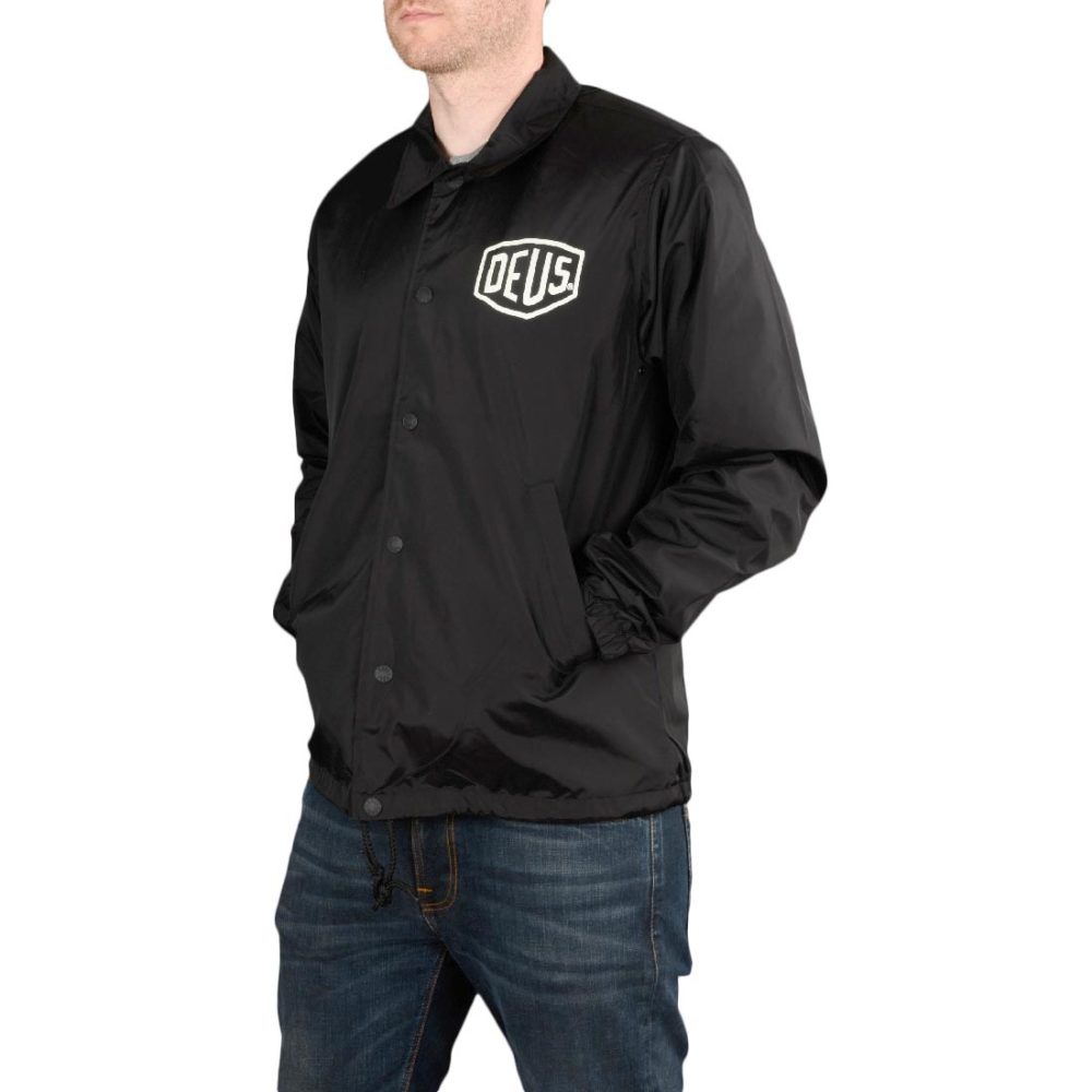 Deus Ex Machina Tokyo Address Coach Jacket - Black