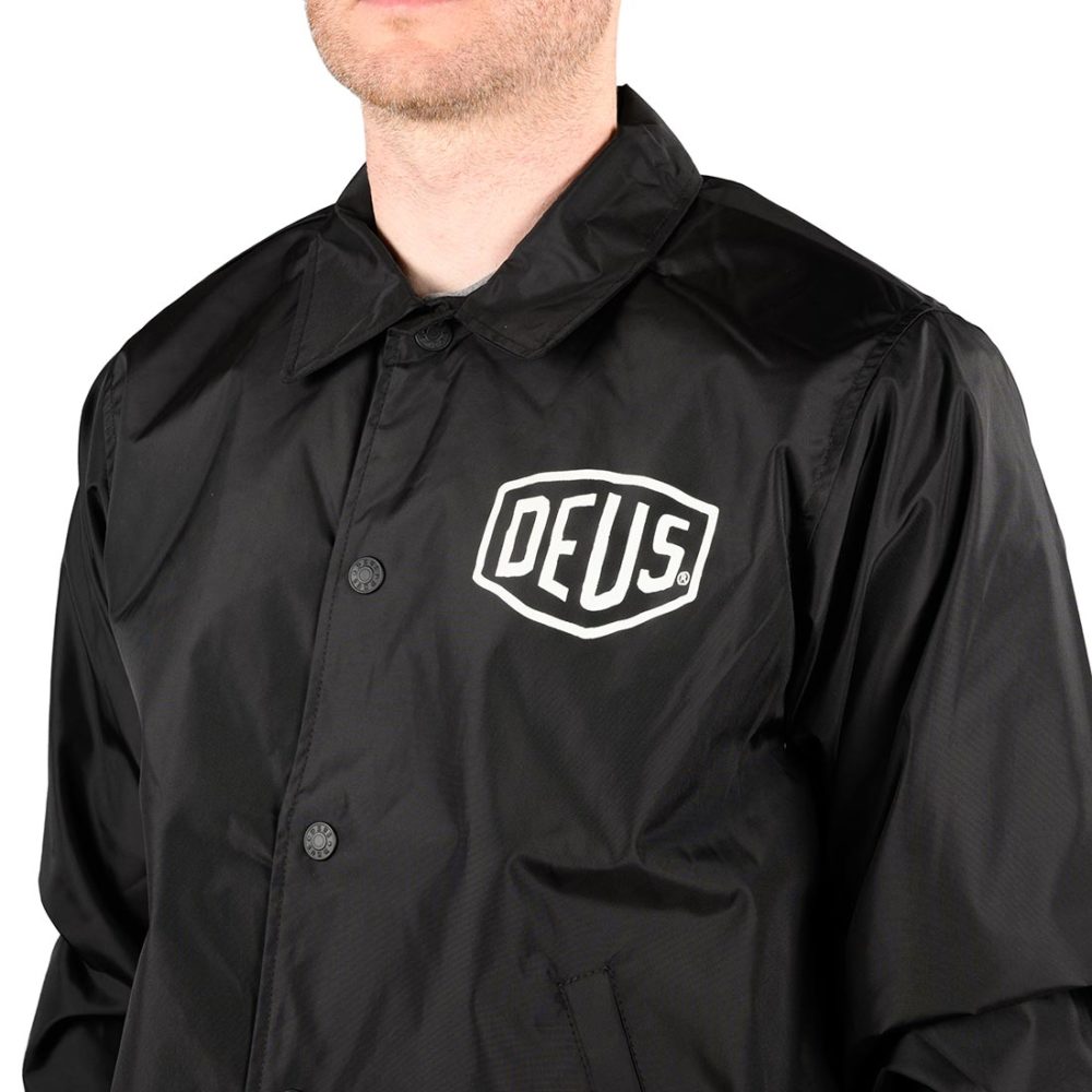 Deus Ex Machina Tokyo Address Coach Jacket - Black