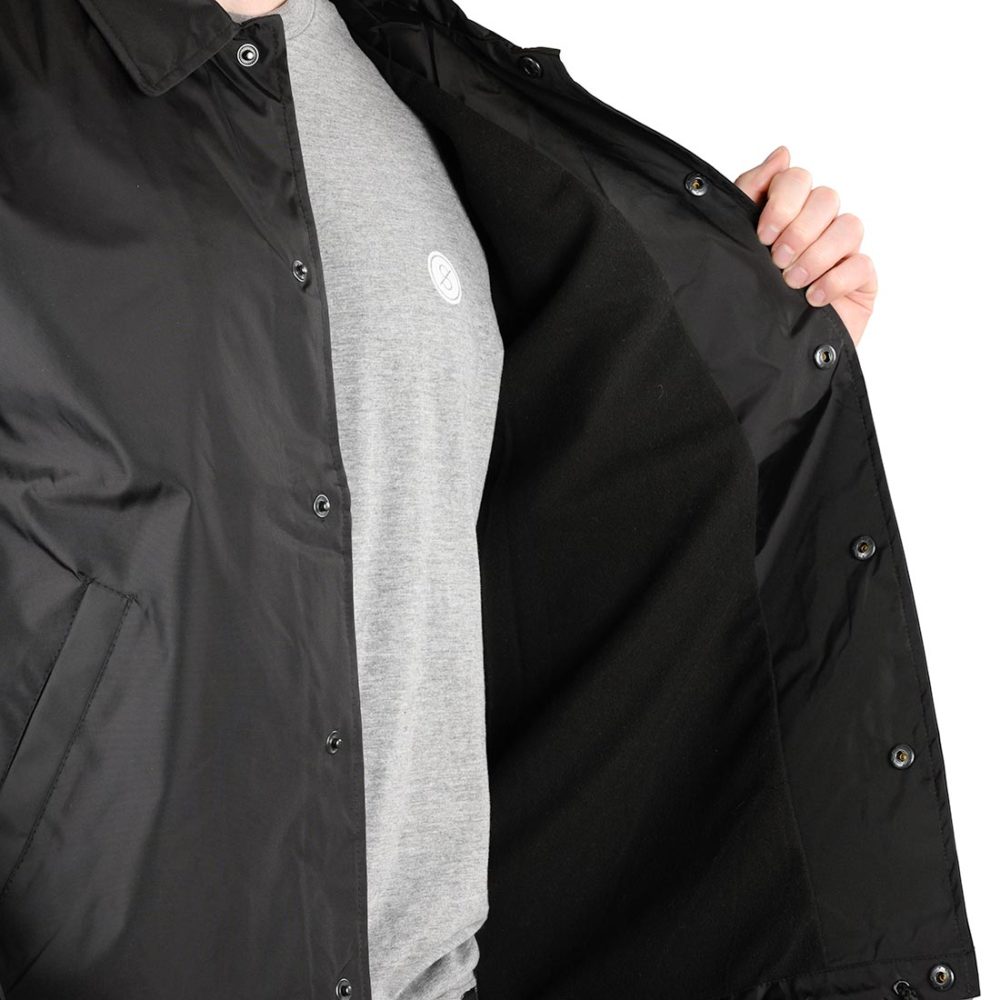 Deus Ex Machina Tokyo Address Coach Jacket - Black