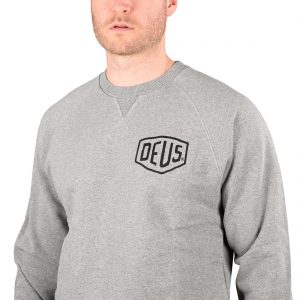 Deus Ex Machina Tokyo Address Crew Sweater - Grey Marle