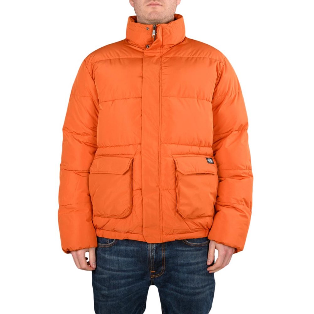 Dickies Olaton Puffer Jacket – Rust