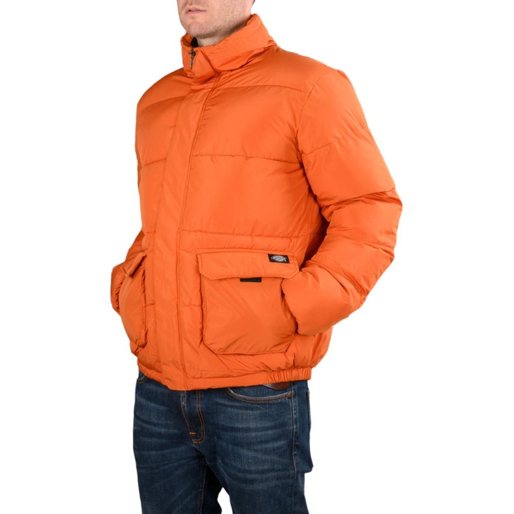 Dickies Olaton Puffer Jacket – Rust