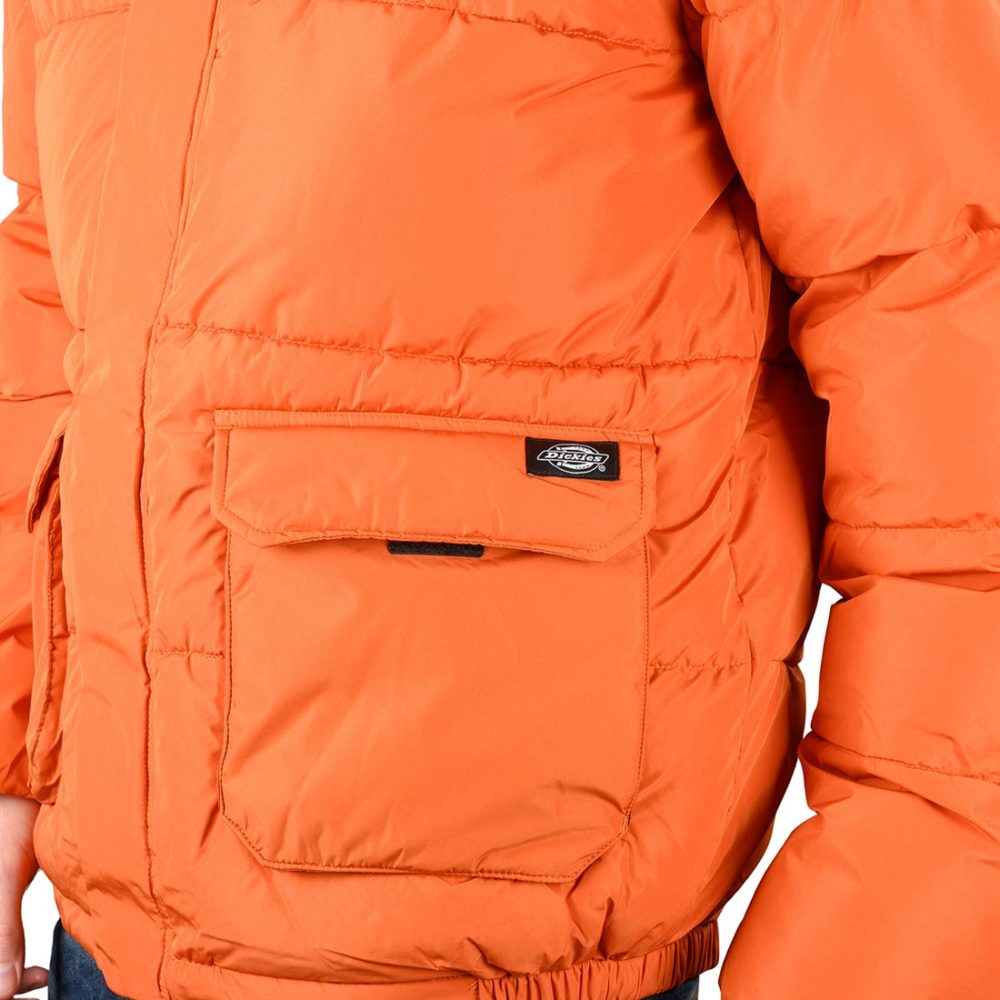 Dickies Olaton Puffer Jacket – Rust