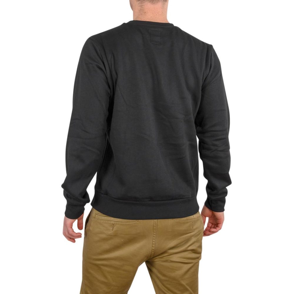 Element Odyssey Crew Sweater – Flint Black