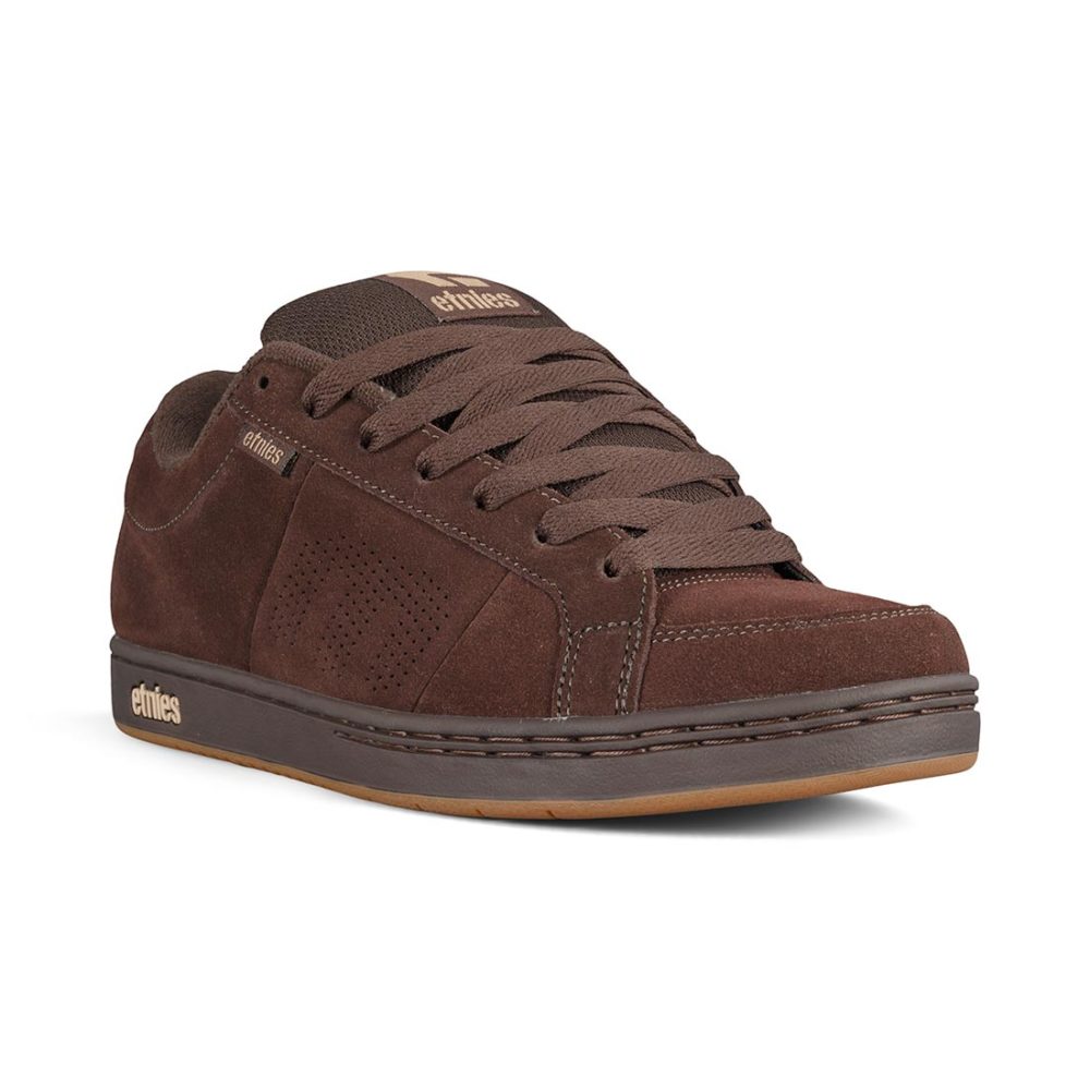 Etnies Kingpin Shoes – Brown / Black / Tan