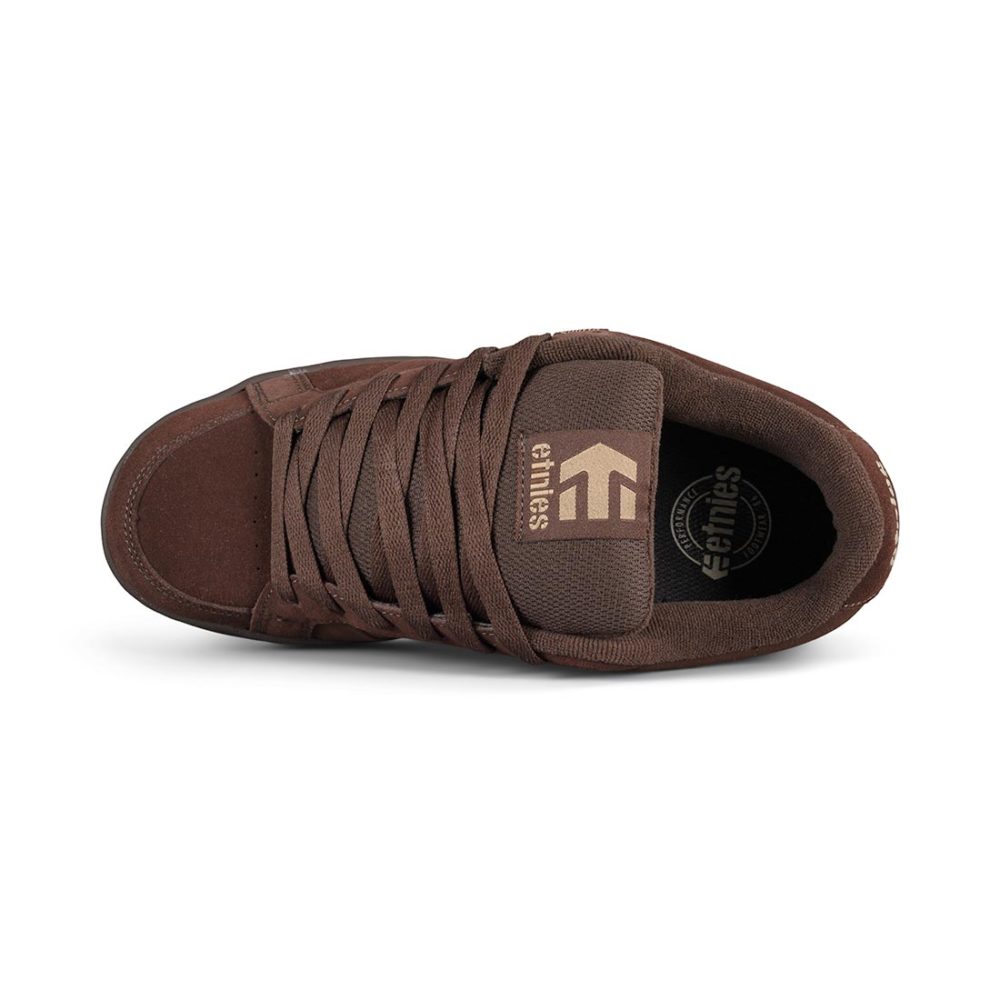 Etnies Kingpin Shoes – Brown / Black / Tan