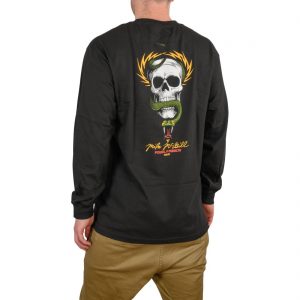 Powell Peralta Mike McGill Skull & Snake L/S T-Shirt - Black