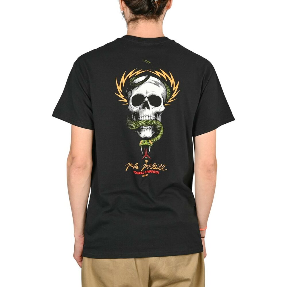 Powell Peralta Mike McGill Skull & Snake S/S T-Shirt - Black