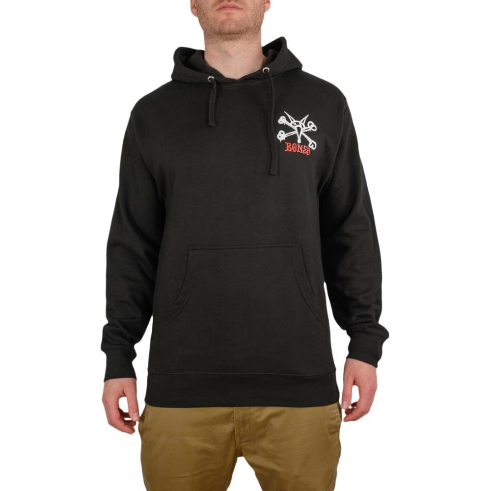 Powell Peralta Rat Bones Pullover Hoodie - Black