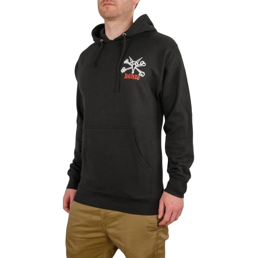 Powell Peralta Rat Bones Pullover Hoodie - Black