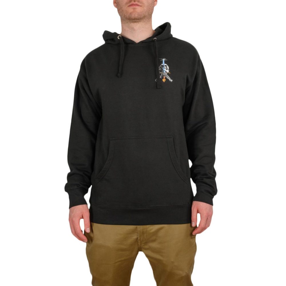 Powell Peralta Skull & Sword Pullover Hoodie - Black