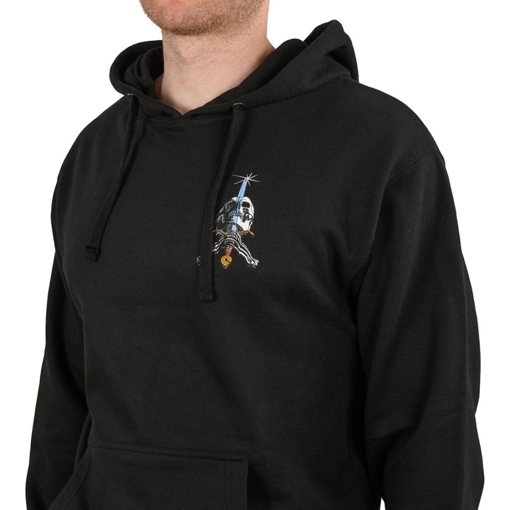 Powell Peralta Skull & Sword Pullover Hoodie - Black