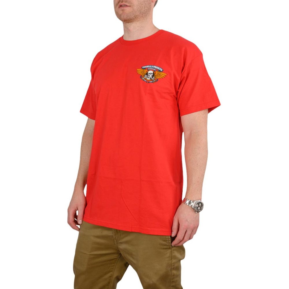 Powell Peralta Winged Ripper S/S T-Shirt - Athletic Heather