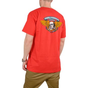 Powell Peralta Winged Ripper S/S T-Shirt - Red
