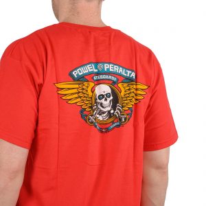 Powell Peralta Winged Ripper S/S T-Shirt - Red