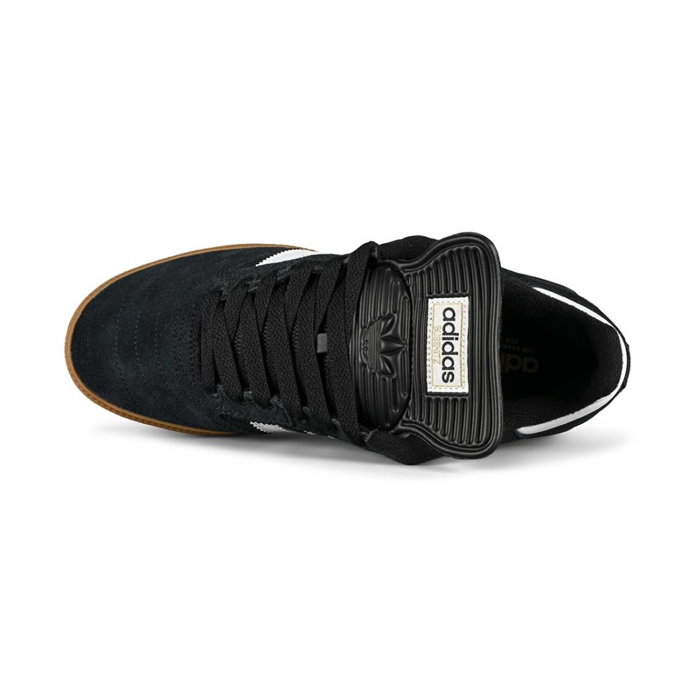 Adidas Busenitz Shoes - Core Black / Run White / Metallic Gold