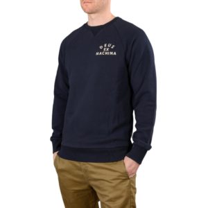 Deus Ex Machina Venice Address Crew Sweater - Midnight Blue