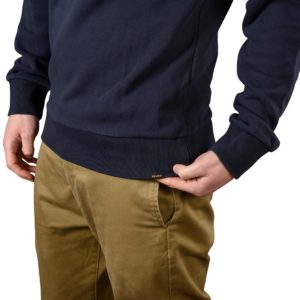 Deus Ex Machina Venice Address Crew Sweater - Midnight Blue