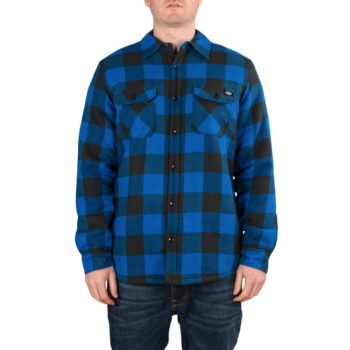 Dickies Lansdale Sherpa Lined L/S Shirt – Blue