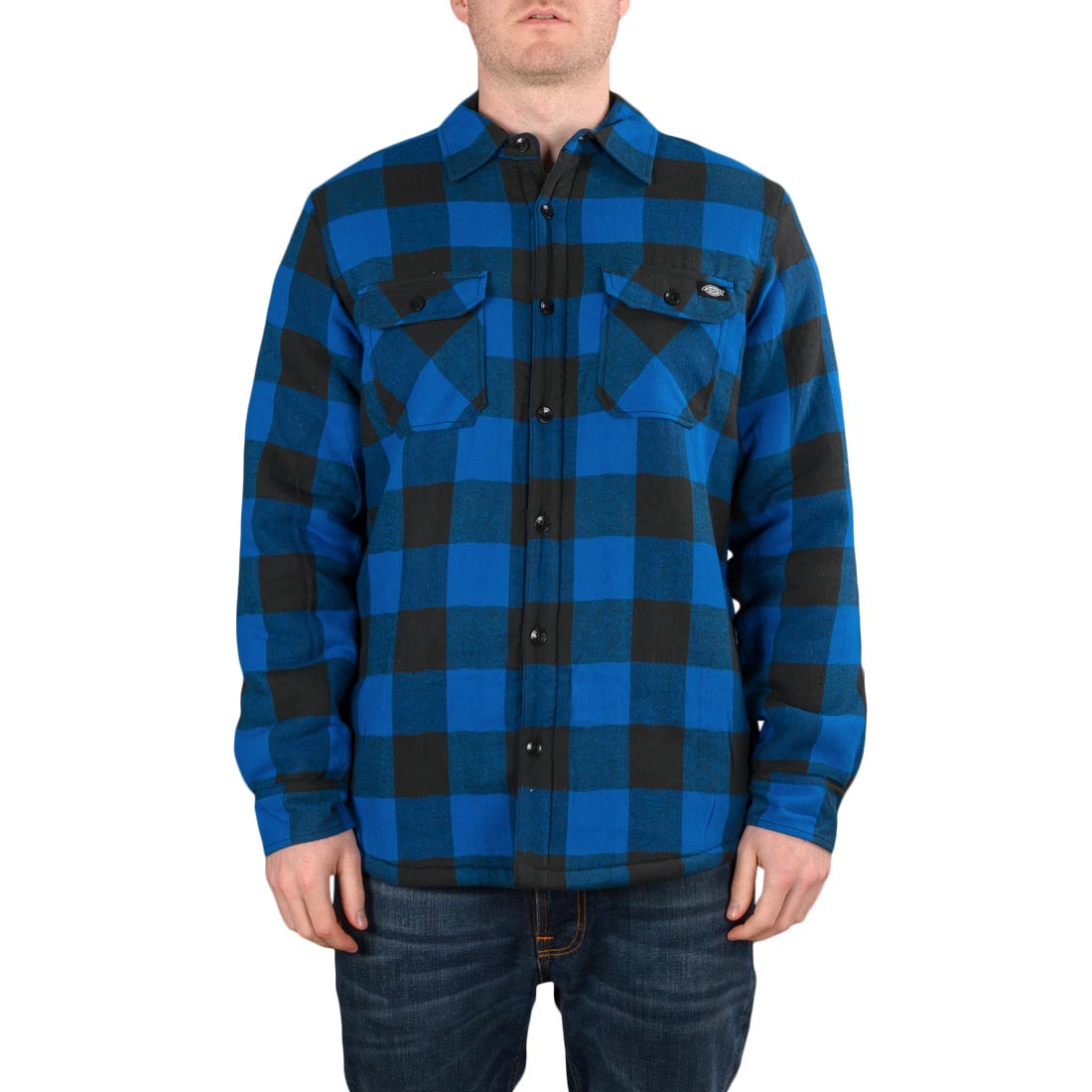 Lansdale Sherpa Lined L/S Shirt - Blue - Supereight