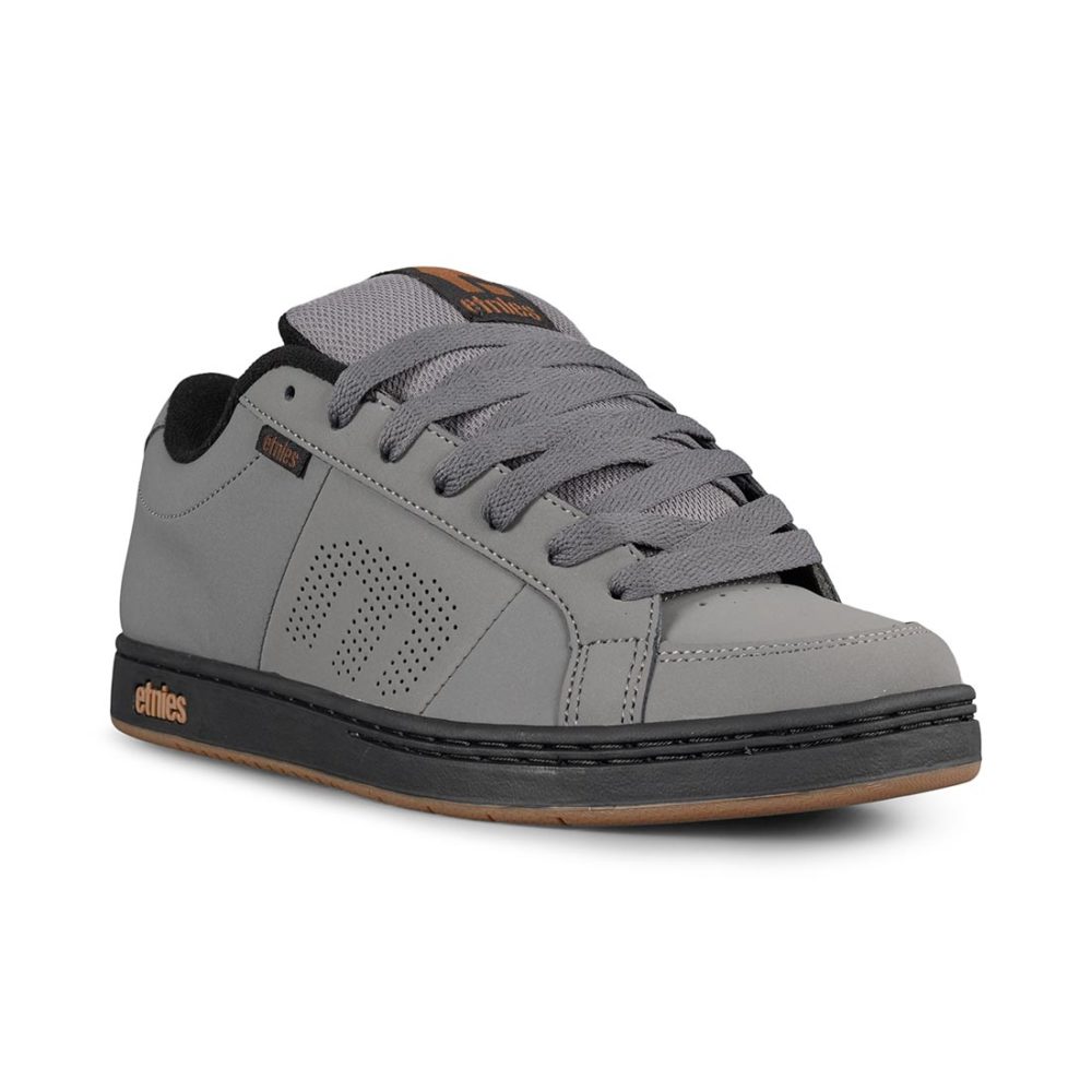 Etnies Kingpin Shoes – Grey / Black / Gold