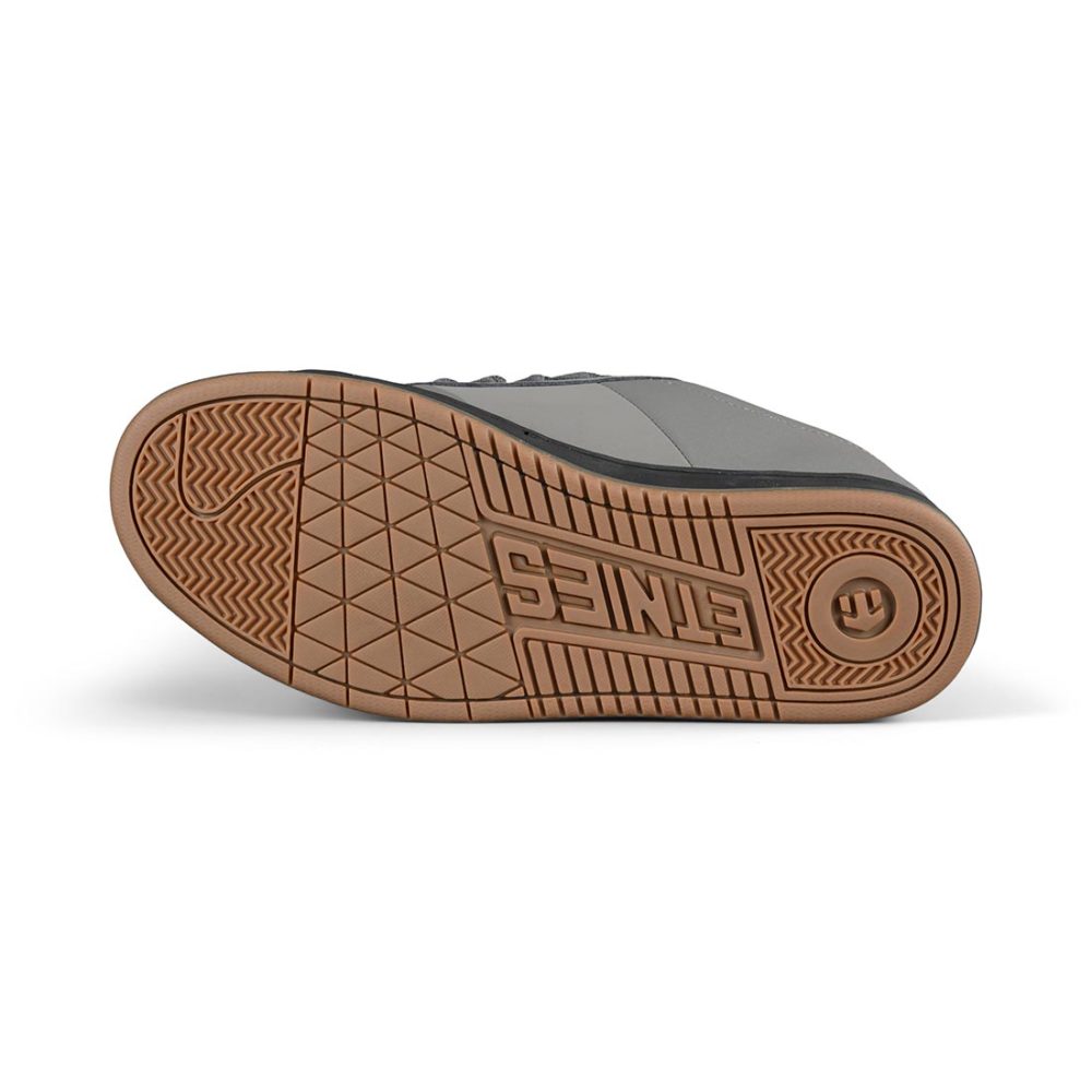 Etnies Kingpin Skate Shoes - Grey/Black/Gold