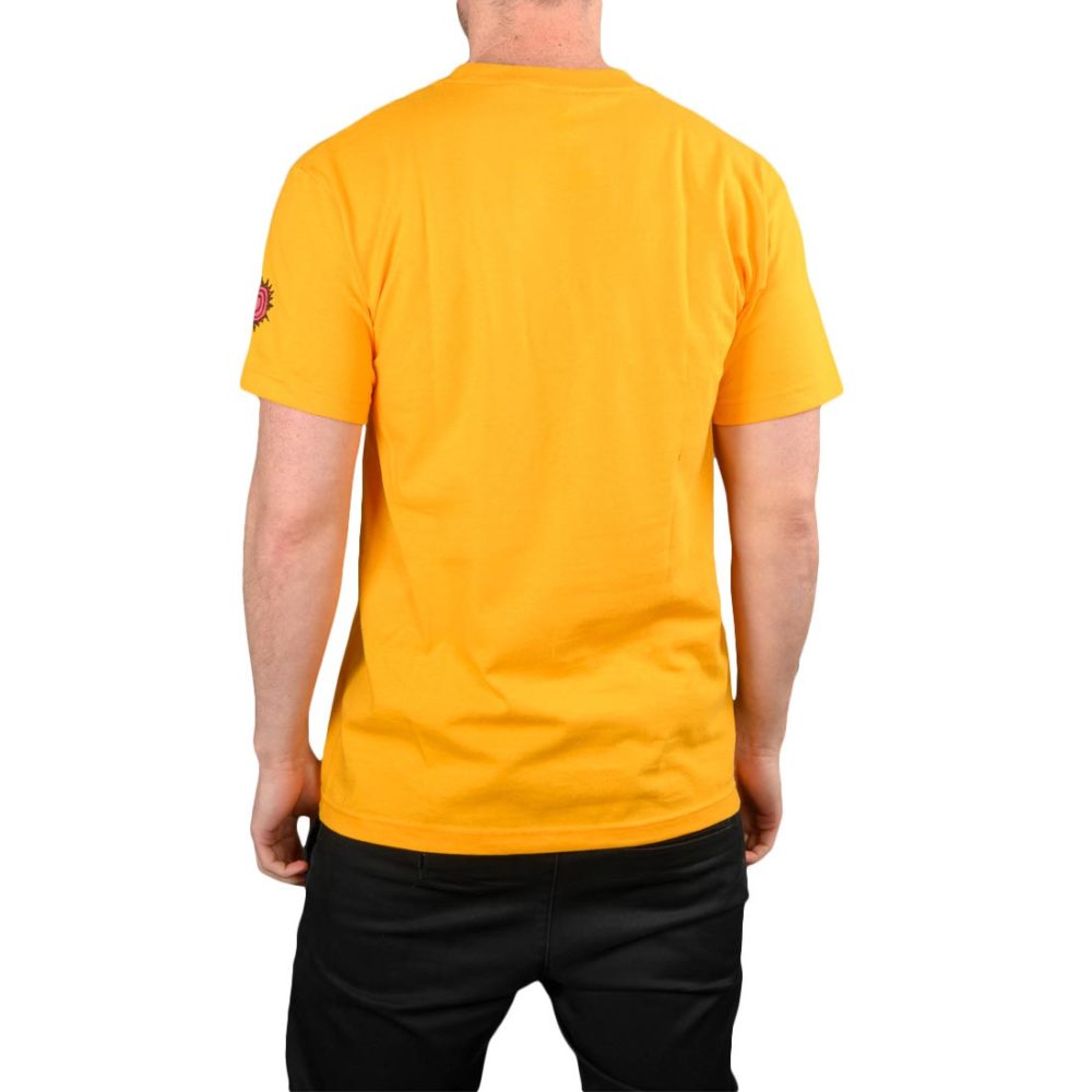 New Deal Original Napkin Logo S/S T-Shirt – Gold