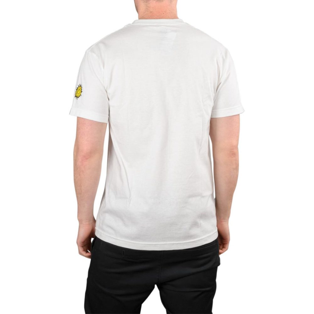 New Deal Original Napkin Logo S/S T-Shirt – White