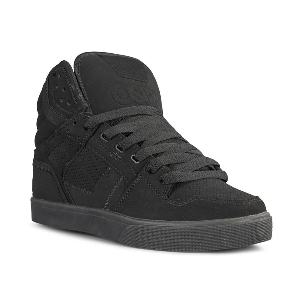 Osiris Clone High Top Shoes – Black / Ops