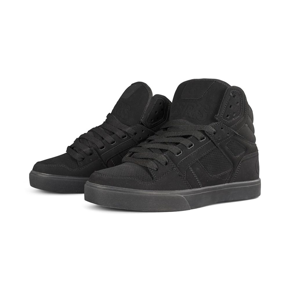 Osiris Clone High Top Shoes – Black / Ops