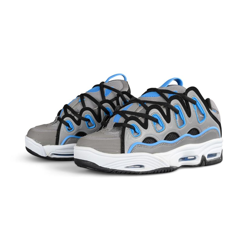 Osiris D3 2001 Shoes – Grey / Cyan