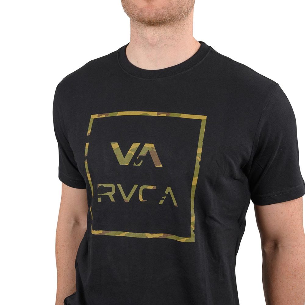 RVCA Fill All The Way S/S T-Shirt - Black