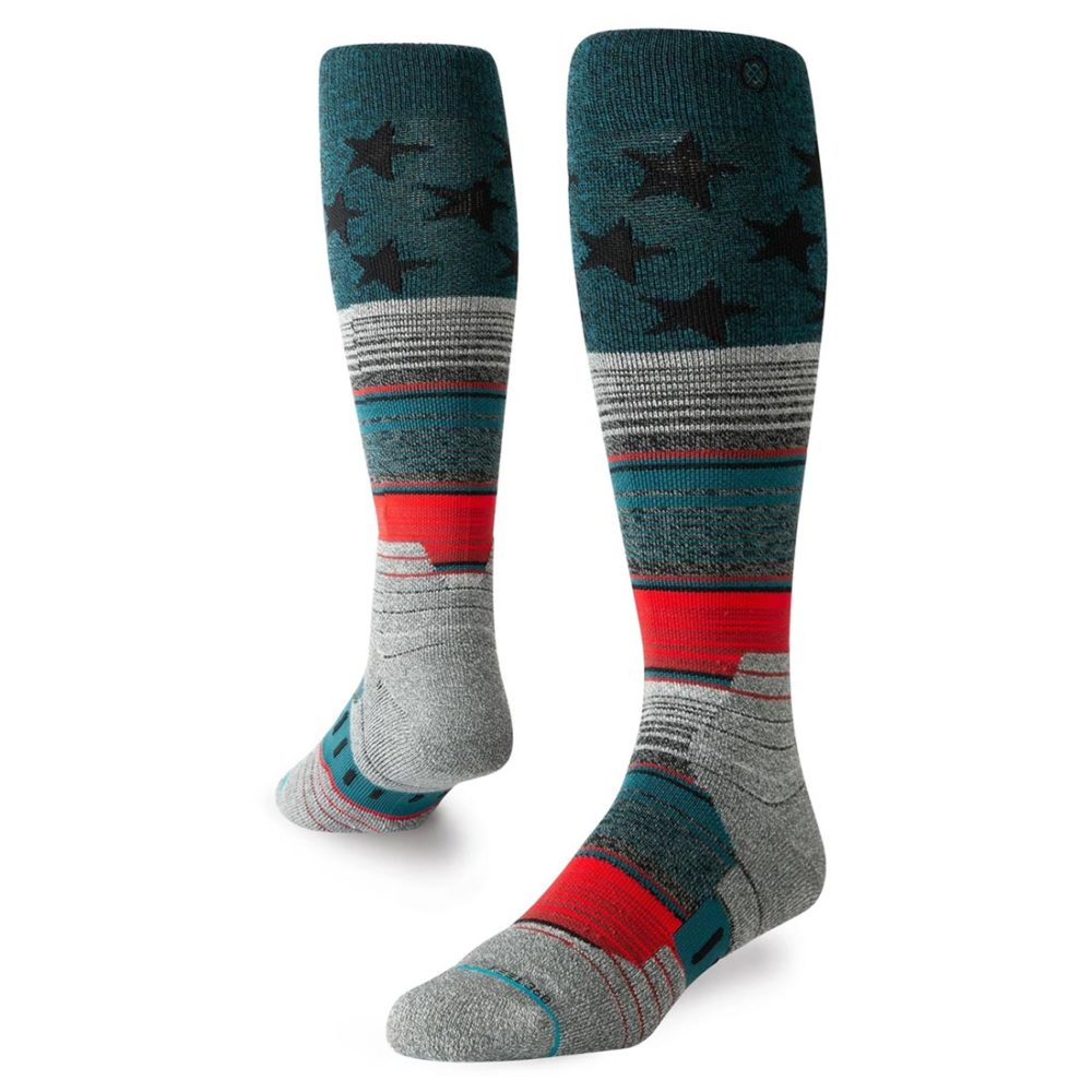 Stance Star Fade Snow Socks - Green