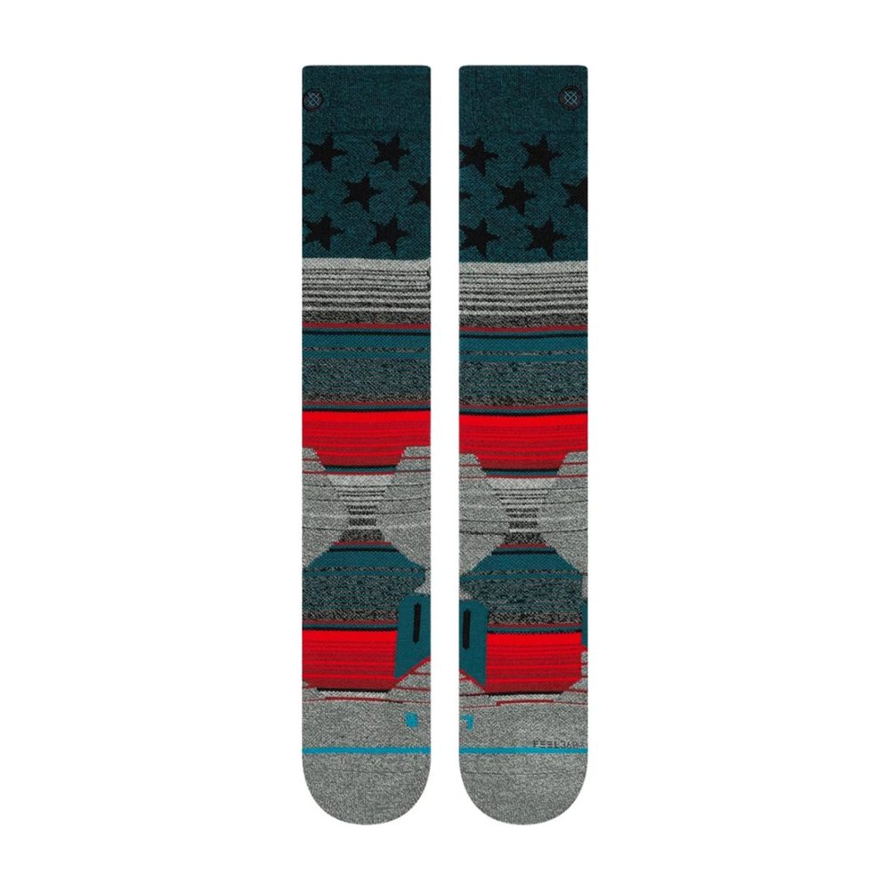 Stance Star Fade Snow Socks - Green