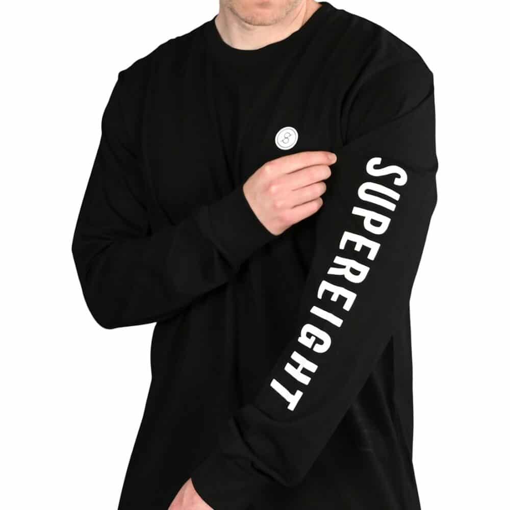 Supereight Supply Co Icon L/S T-Shirt - Black