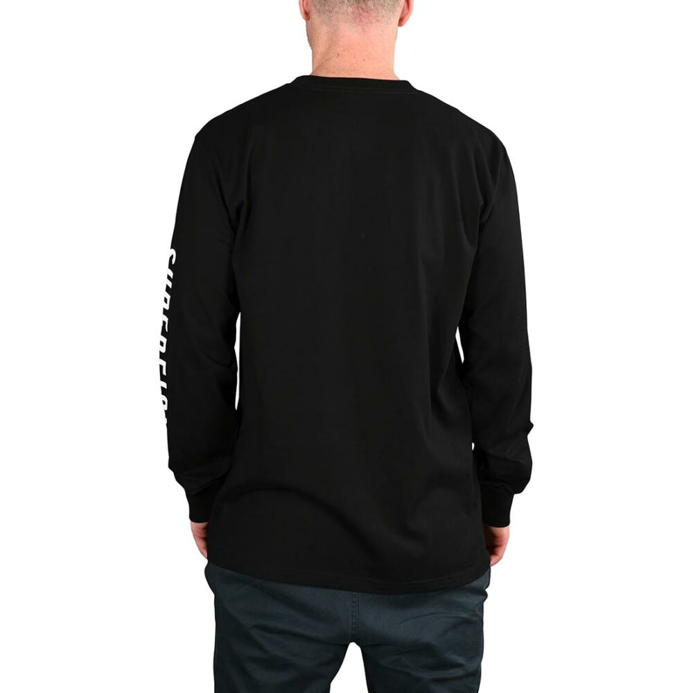 Supereight Supply Co Icon L/S T-Shirt - Black