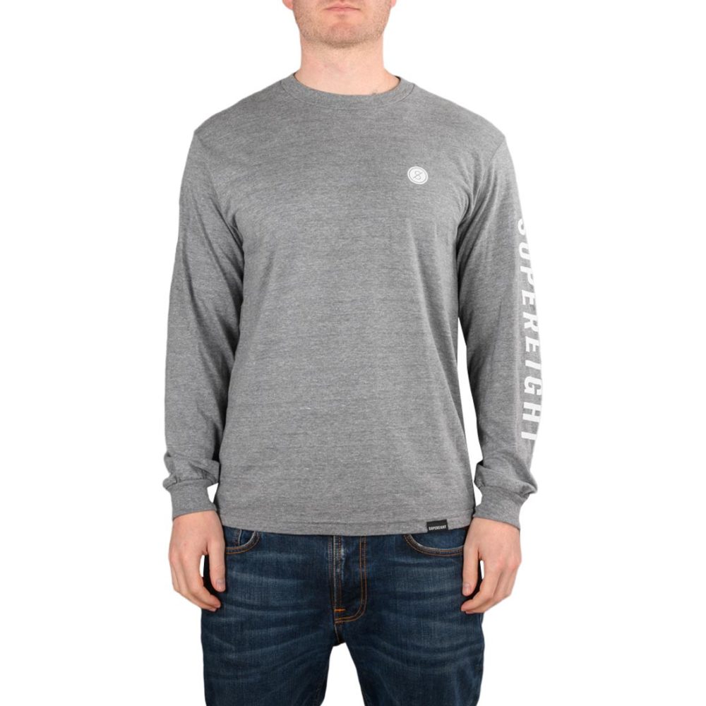 Supereight Supply Co Icon L/S T-Shirt - Graphite Heather