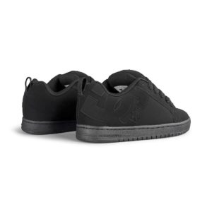 DC Court Graffik Skate Shoes - Black/Black/Black - Supereight