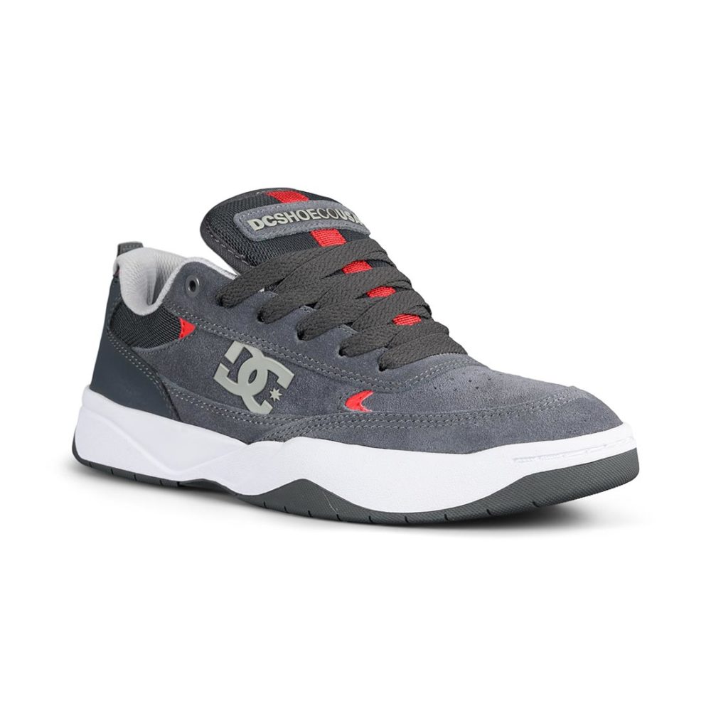 DC Shoes Penza - Grey / Grey / Red