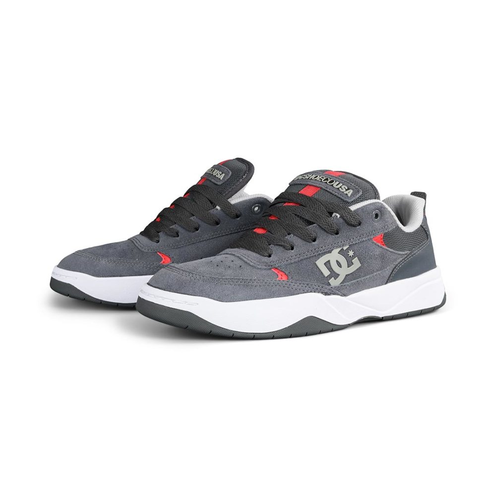 DC Shoes Penza - Grey / Grey / Red