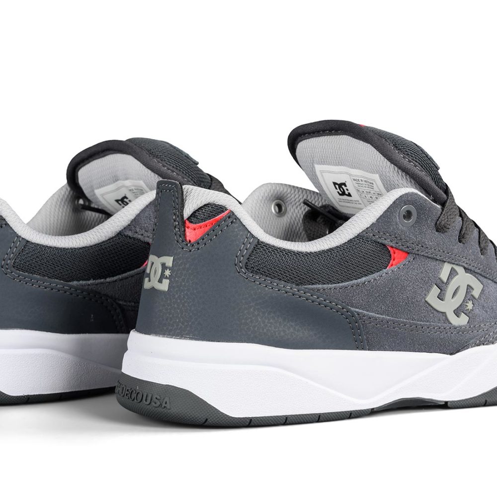 DC Shoes Penza - Grey / Grey / Red