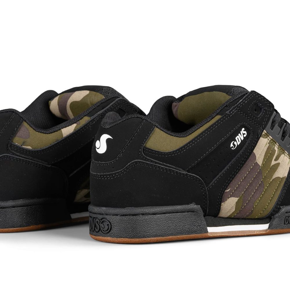 DVS Celsius Shoes - Black / Camo / Charcoal