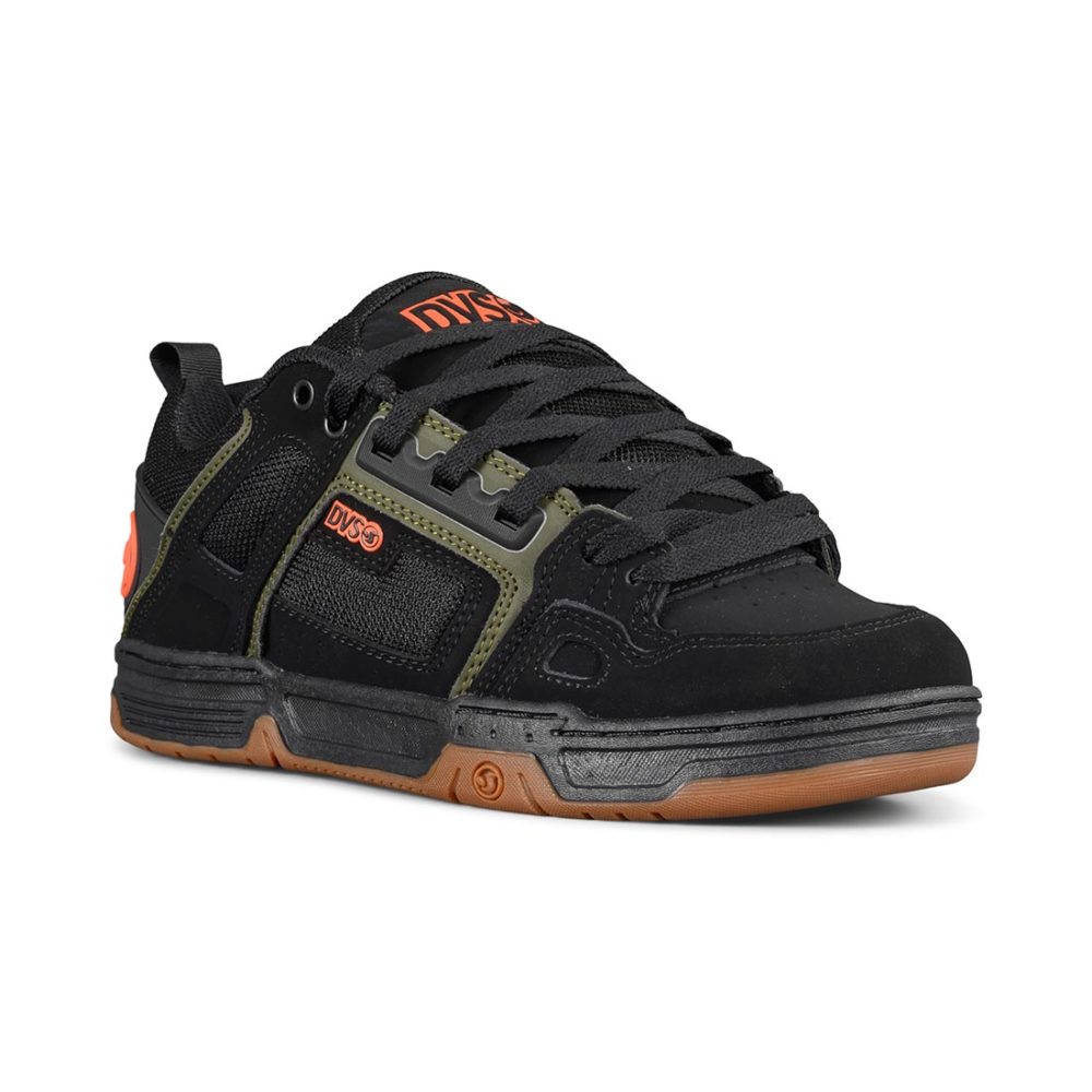 DVS Comanche Shoes - Black / Olive / Gum