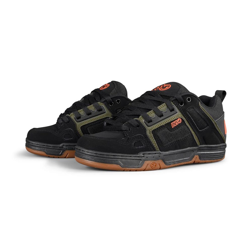 DVS Comanche Shoes - Black / Olive / Gum