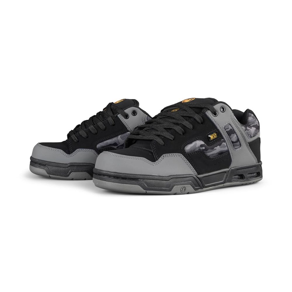 DVS Enduro Heir Skate Shoes - Black/Charcoal/Camo