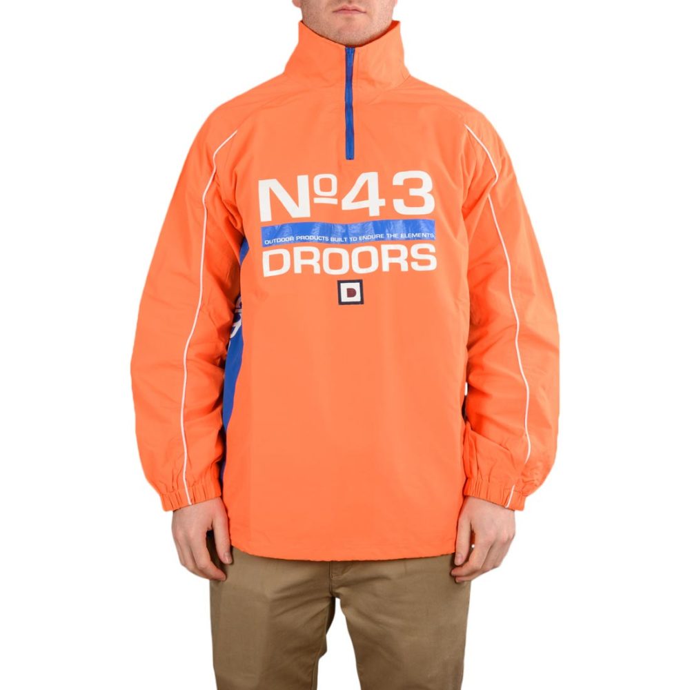 Droors Ocelot Tracksuit Jacket - Blazing Orange - Supereight