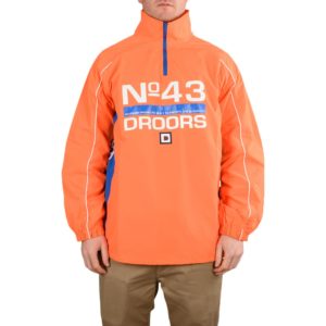 Droors Ocelot Tracksuit Jacket - Blazing Orange