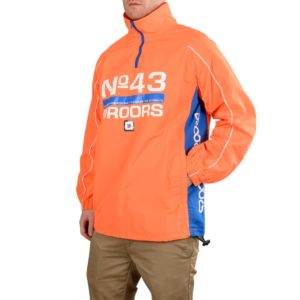 Droors Ocelot Tracksuit Jacket - Blazing Orange
