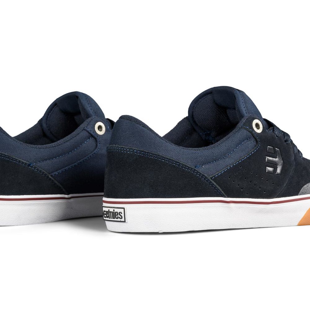 Etnies Marana Vulc Shoes – Navy / Tan / White