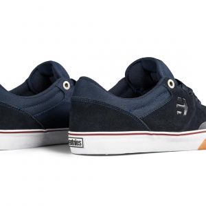 Etnies Marana Vulc Shoes - Navy / Tan / White